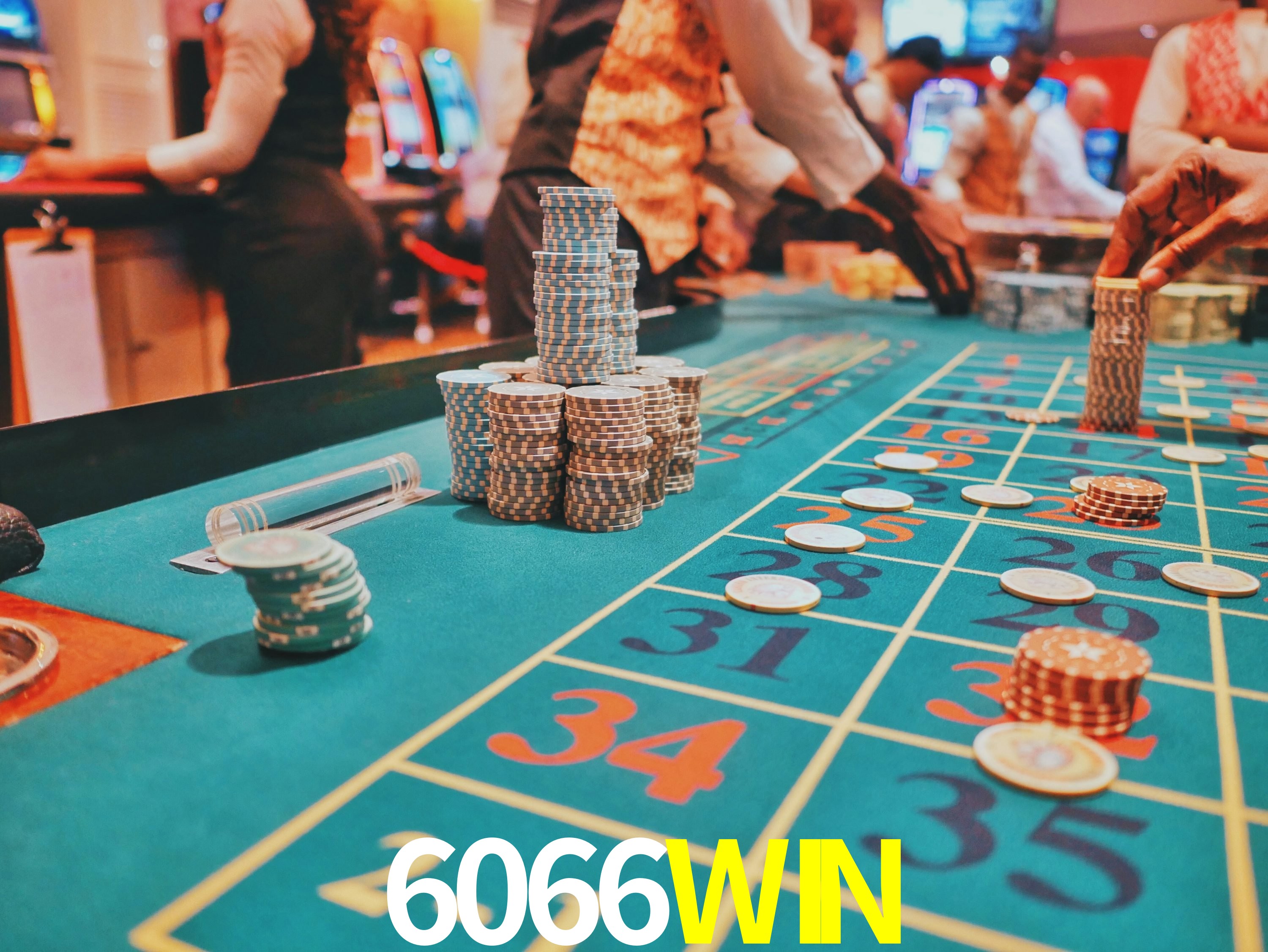 6066WIN Logo - Bônus com Rollover Justo